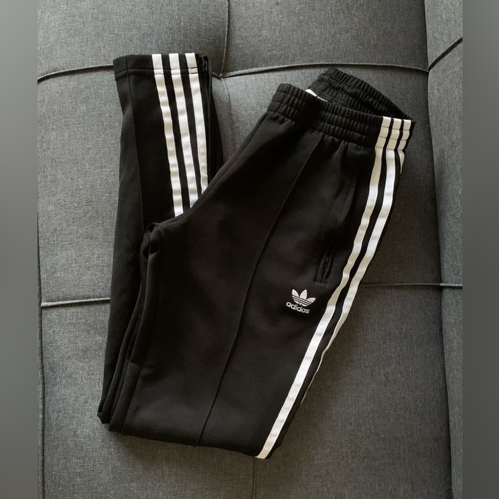 adidas Originals Women's Superstar Track Pants Black